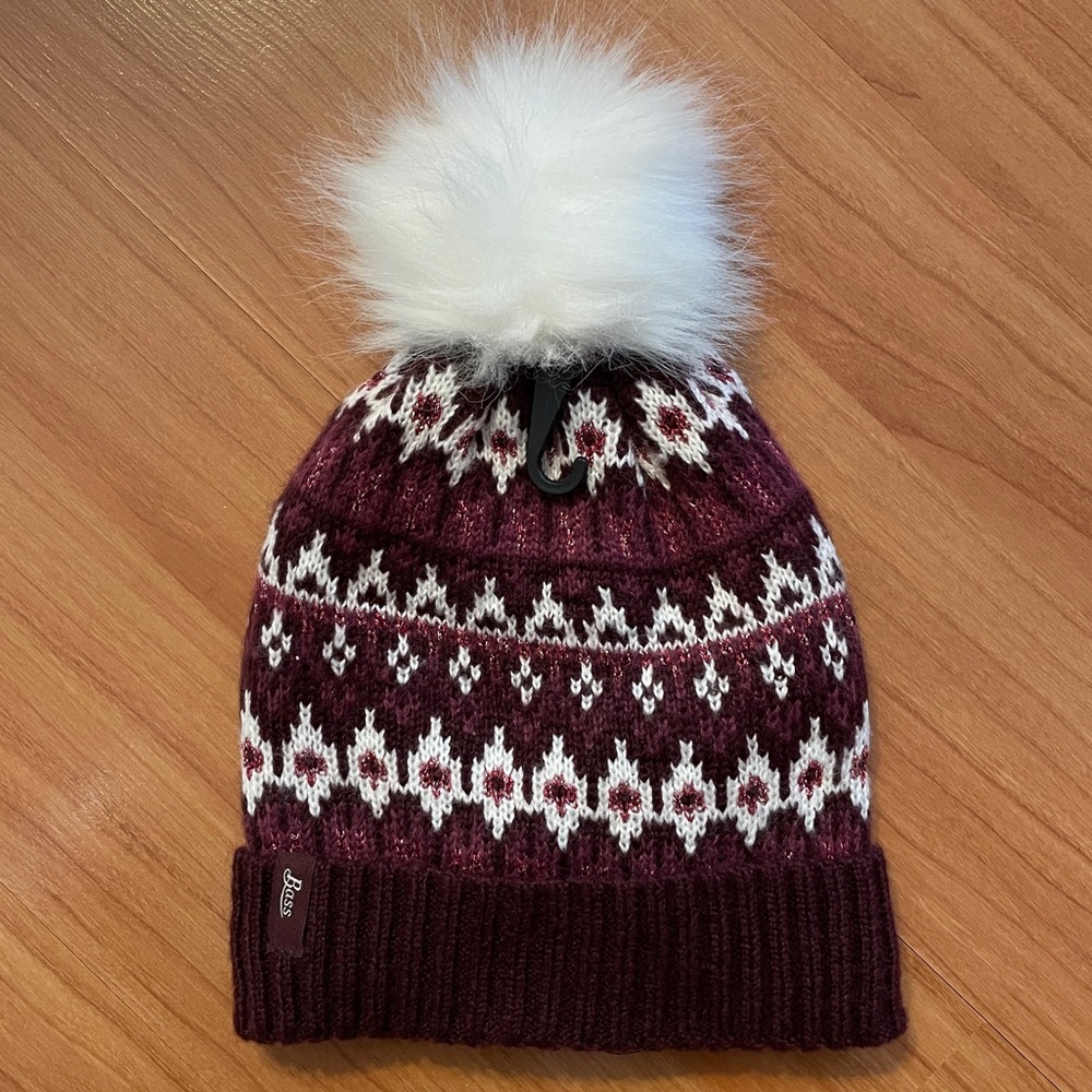 G. H. Bass & Co. Knit Faux Fur Hat
